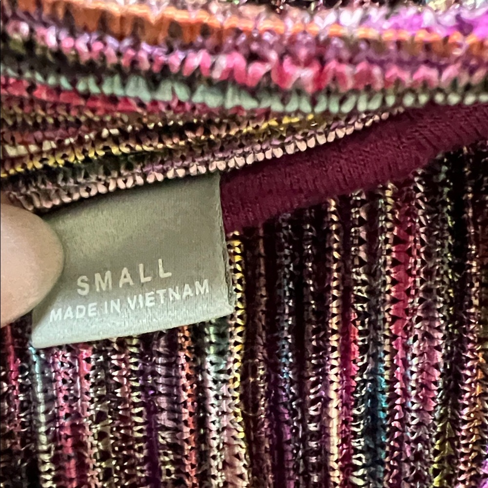 Anthropologie Maeve Multicolor Women's Sweater Midi Skirt - Picture 3 of 9